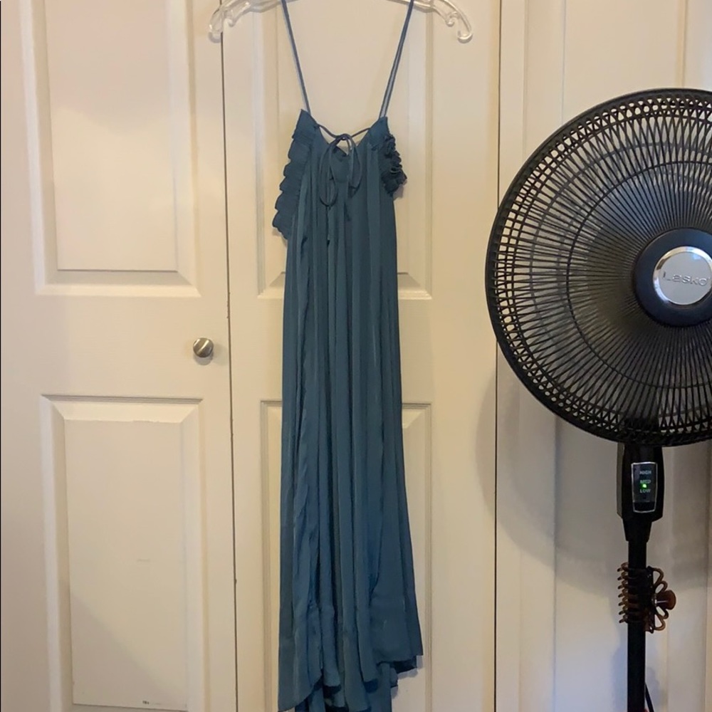 Blue dress